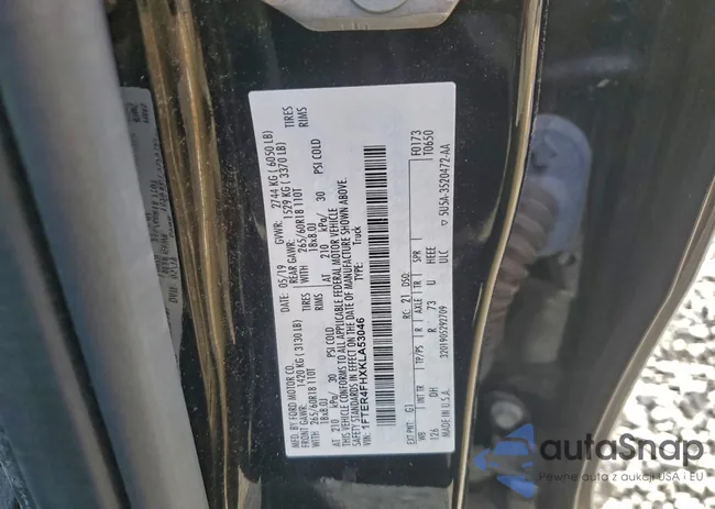 1FTER4FHXKLA53046: 96155285