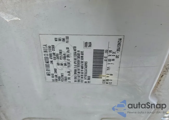 1FTYR10U34TA00905: 97240145