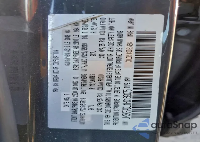 JM3KFADL1H0169075: 95630355