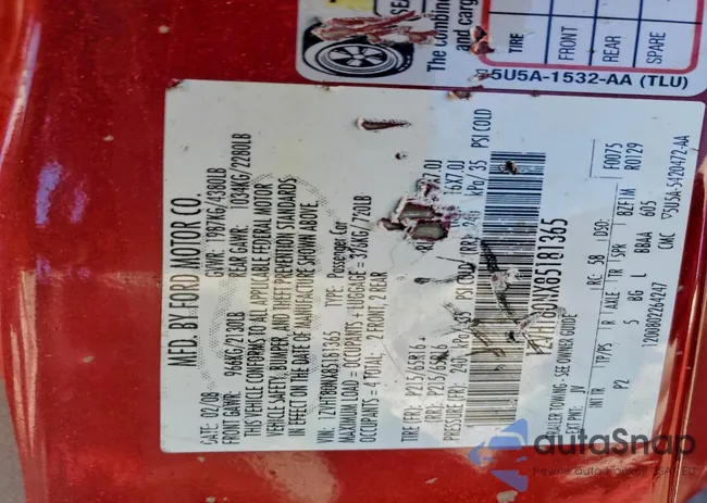 1ZVHT80NX85181365: 98934055