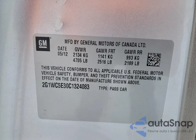 2G1WC5E30C1324083: 94356105