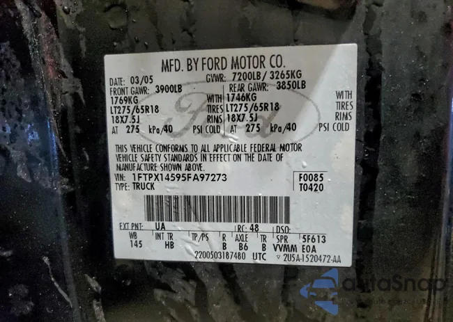 1FTPX14595FA97273: 97276915