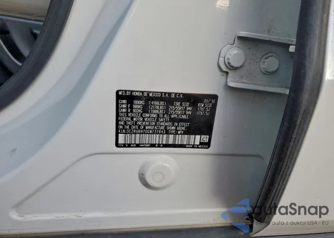 3CZRU6H70GM731643: 94992585