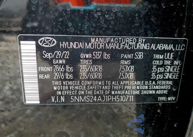 5NMS24AJ1PH510711: 97635425