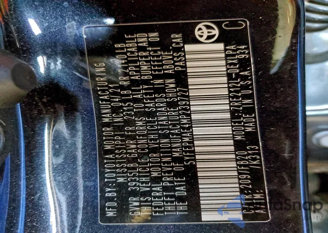 5YFEPMAE4MP239727: 94583285