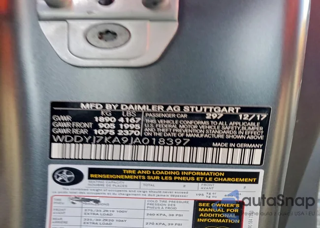 WDDYJ7KA9JA018397: 98613395