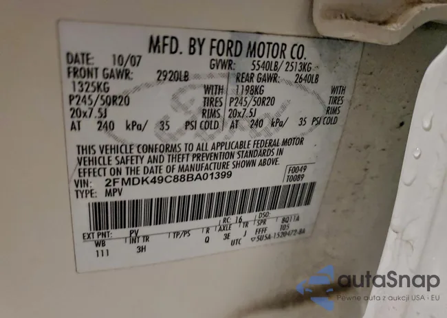 2FMDK49C88BA01399: 99063115