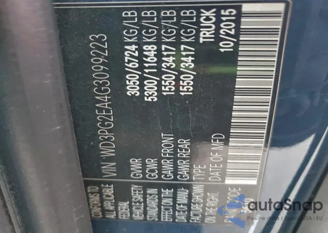 WD3PG2EA4G3099223: 96824255