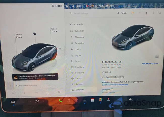 5YJ3E1EB3PF617578: 97403465