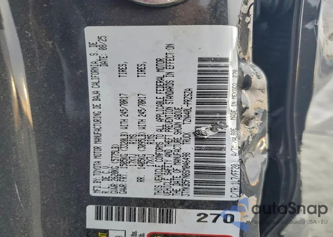 3TMKB5FN8SM046498: 96780515