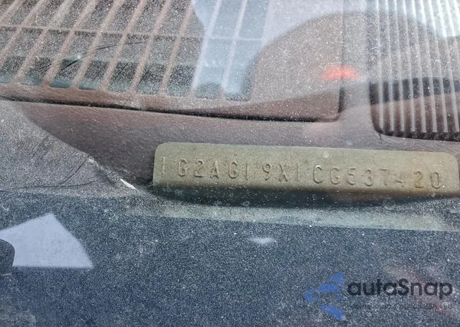 1G2AG19X1CG537420: 96571985