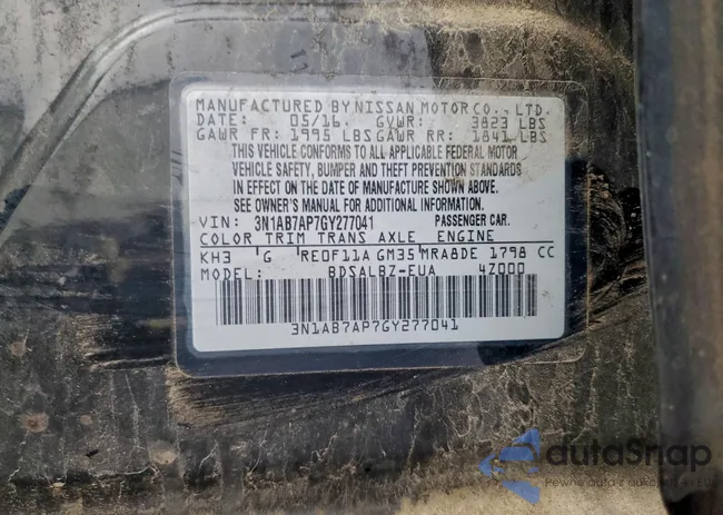 3N1AB7AP7GY277041: 96238695