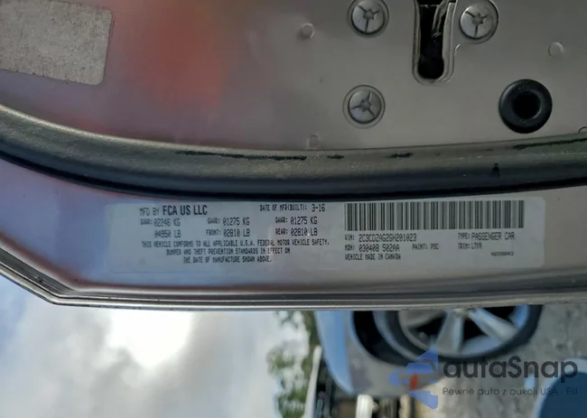 2C3CDZAG2GH201023: 97205705