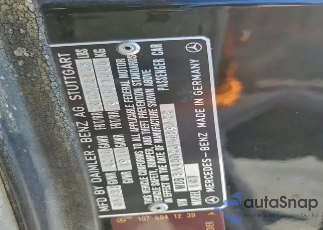 WDBBA48D2JA089522: 95773345