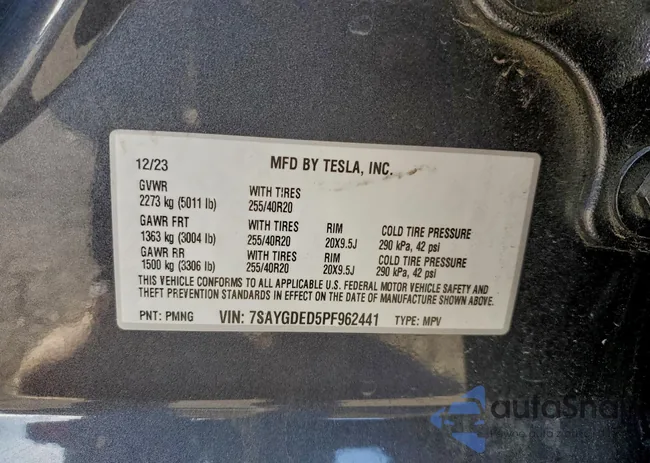 7SAYGDED5PF962441: 98128295