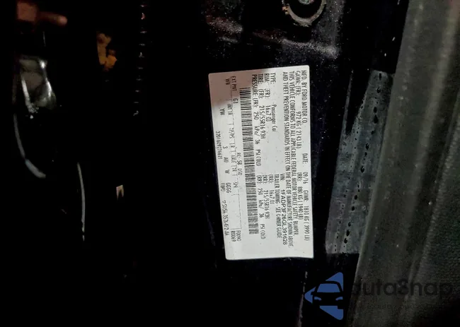 1FADP3F26GL391628: 97843835