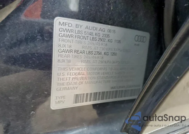 WA1UFAFL2GA006498: 96097165