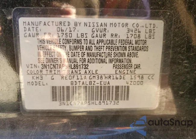 3N1CN7AP5HL891732: 45278955