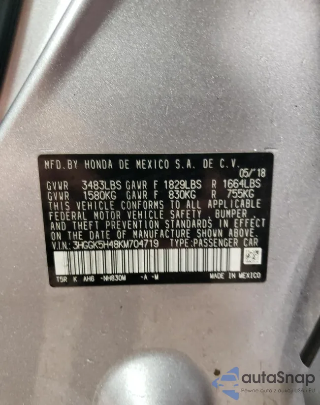 3HGGK5H48KM704719: 37655534