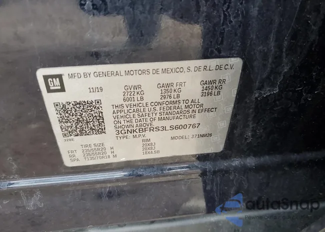 3GNKBFRS3LS600767: 38577794