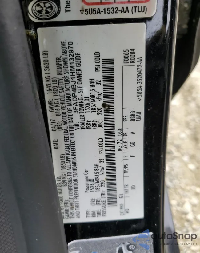 3FADP4BJ1HM132970: 39147754