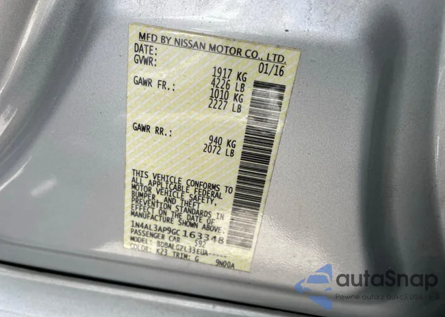 1N4AL3AP9GC163348: 40079914