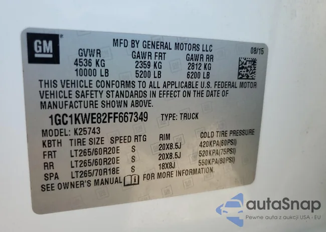 1GC1KWE82FF667349: 37267194