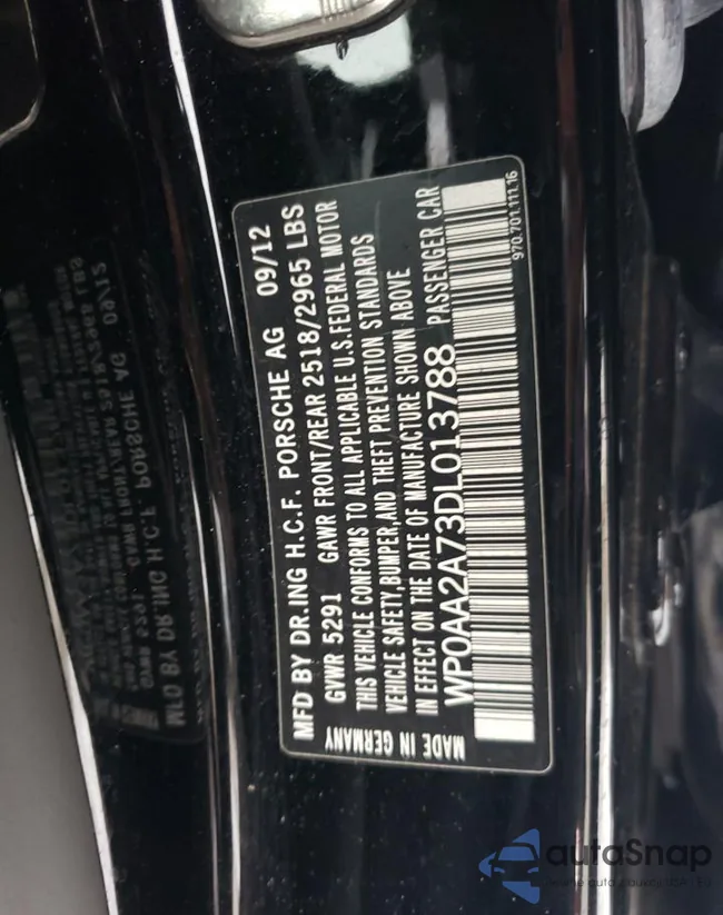 WP0AA2A73DL013788: 37354494