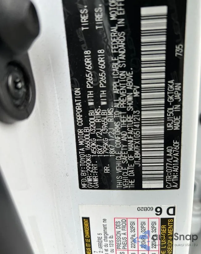 JTJBM7FX1G5141213: 38331954