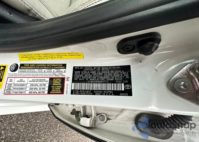 4T1BD1EB5DU017772: 42737624