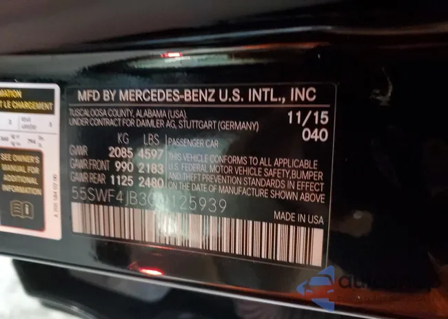 55SWF4JB3GU125939: 41707664