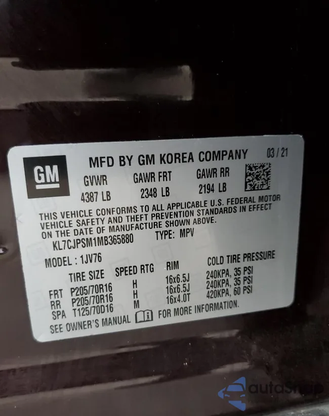 KL7CJPSM1MB365880: 40816434