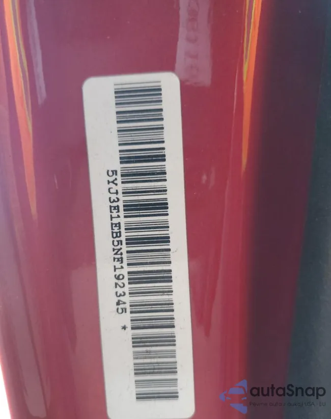 5YJ3E1EB5NF192345: 44930724