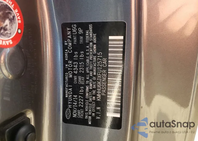 KMHHU6KJXFU125715: 42737664