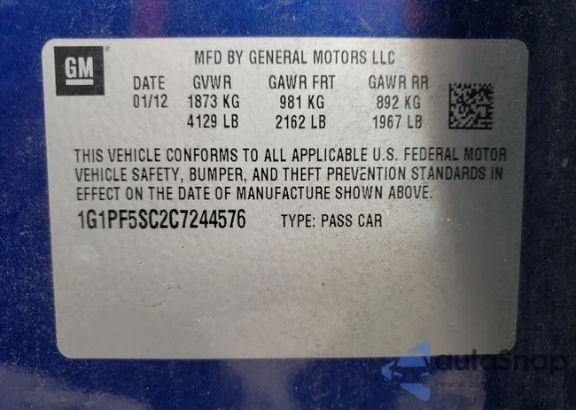 1G1PF5SC2C7244576: 42765794