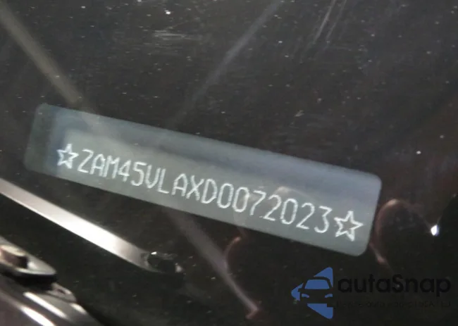ZAM45VLAXD0072023: 44400344