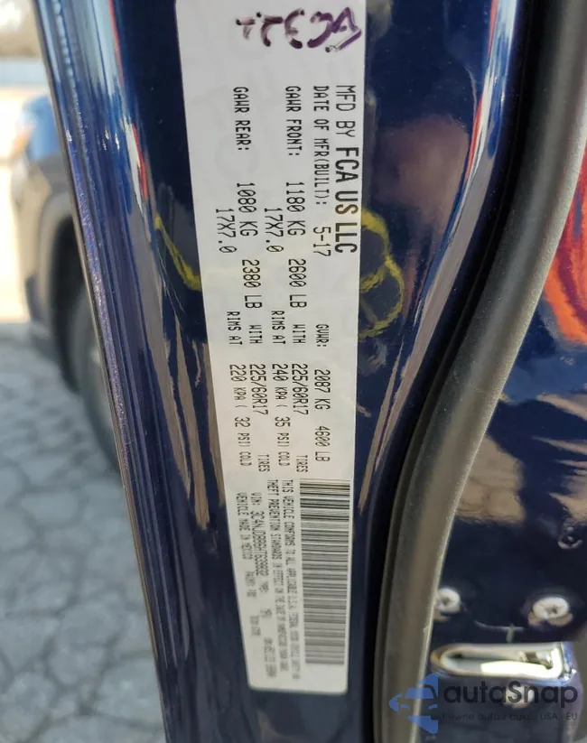 3C4NJDBB6HT639832: 43221244