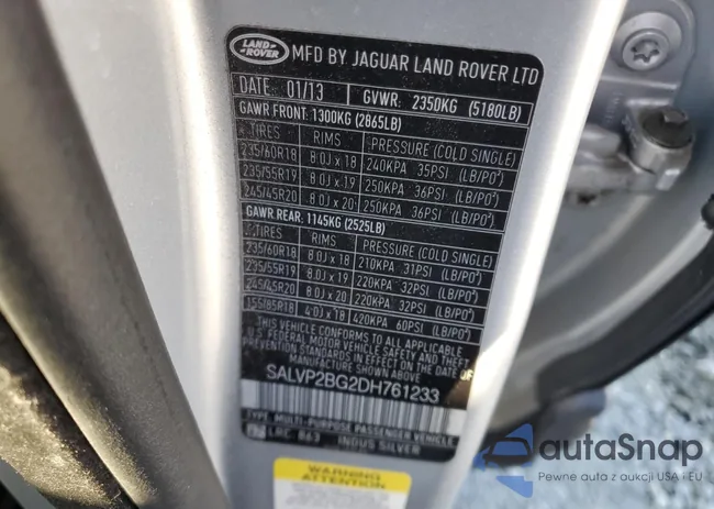 SALVP2BG2DH761233: 42106044