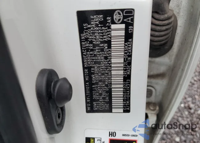 2T1BURHE0FC426593: 41895524