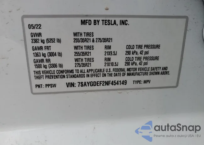 7SAYGDEF2NF454149: 47953524