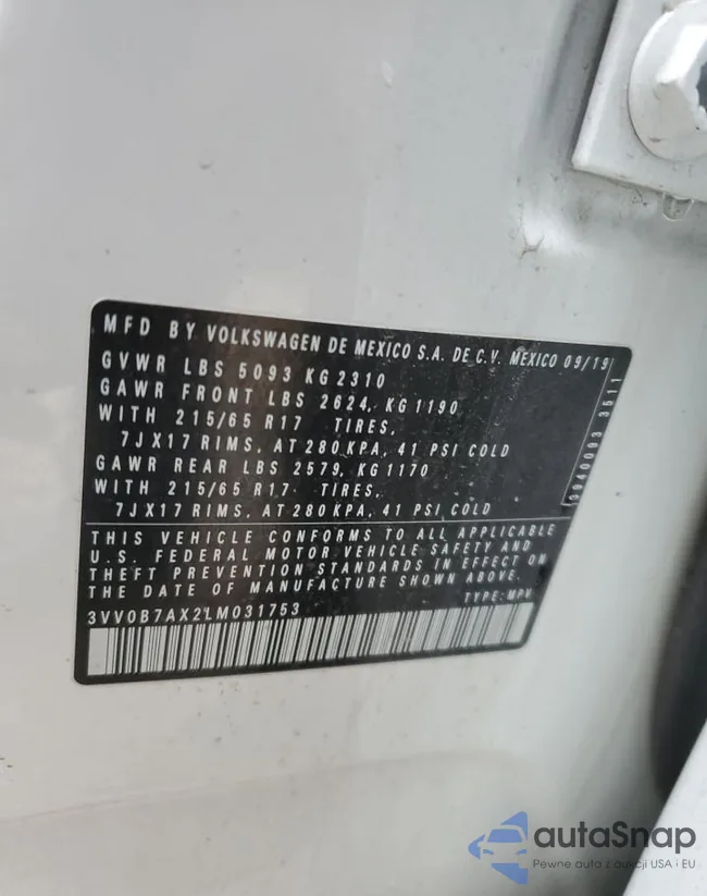 3VV0B7AX2LM031753: 48147624