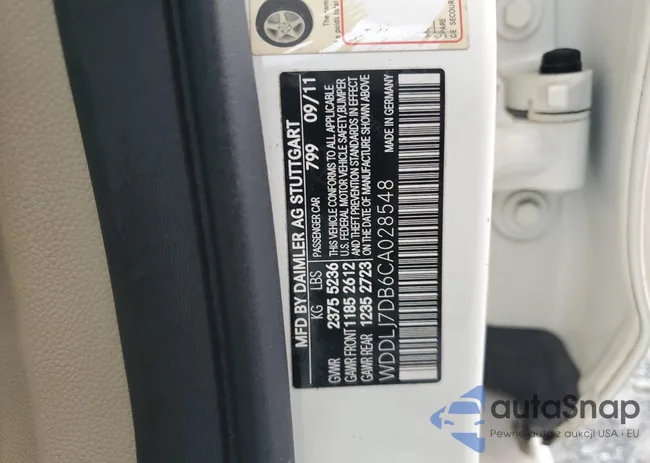 WDDLJ7DB6CA028548: 45534594