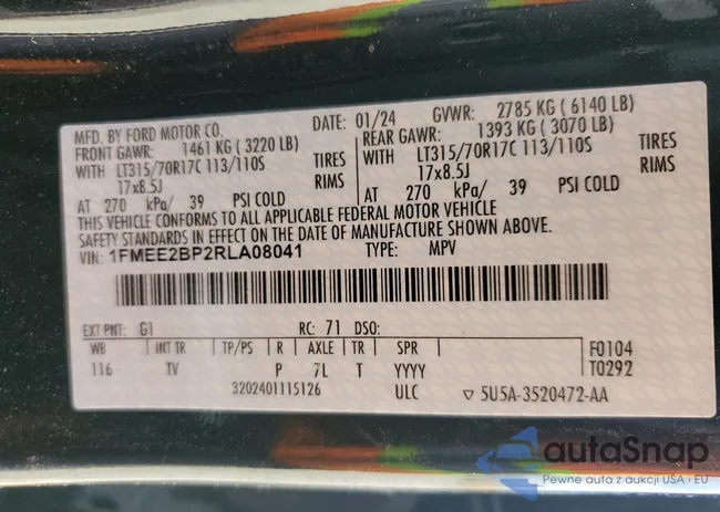 1FMEE2BP2RLA08041: 48700704