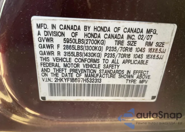 2HKYF18697H532313: 47637644