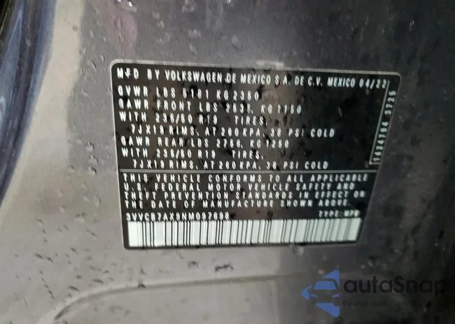 3VVCB7AX9NM097698: 47972914