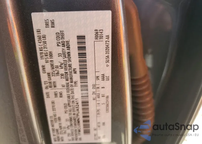 1FMCU0MN7PUA52411: 45614204