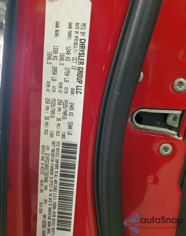 3C4PDCABXDT567006: 45875584