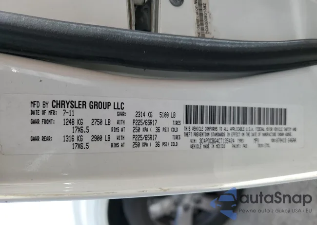 3C4PDCBG4CT135424: 47982574