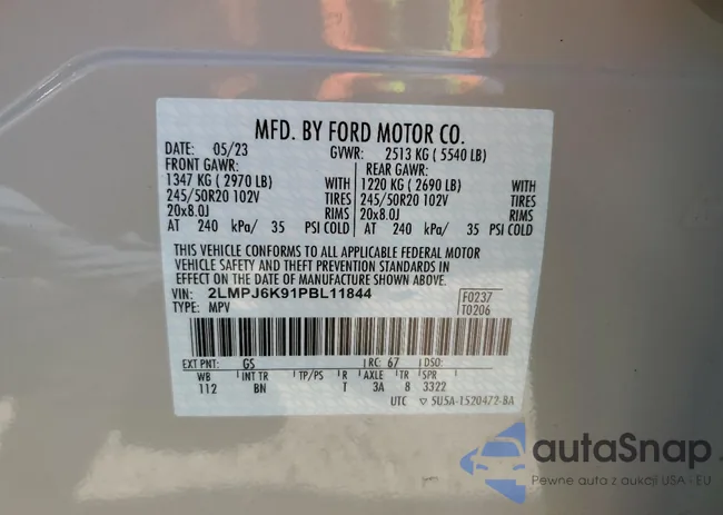 2LMPJ6K91PBL11844: 48859464