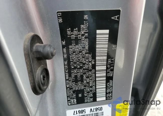 5TDDK3DC7DS068199: 48582483